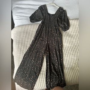 Madewell Lucie floral jumpsuit